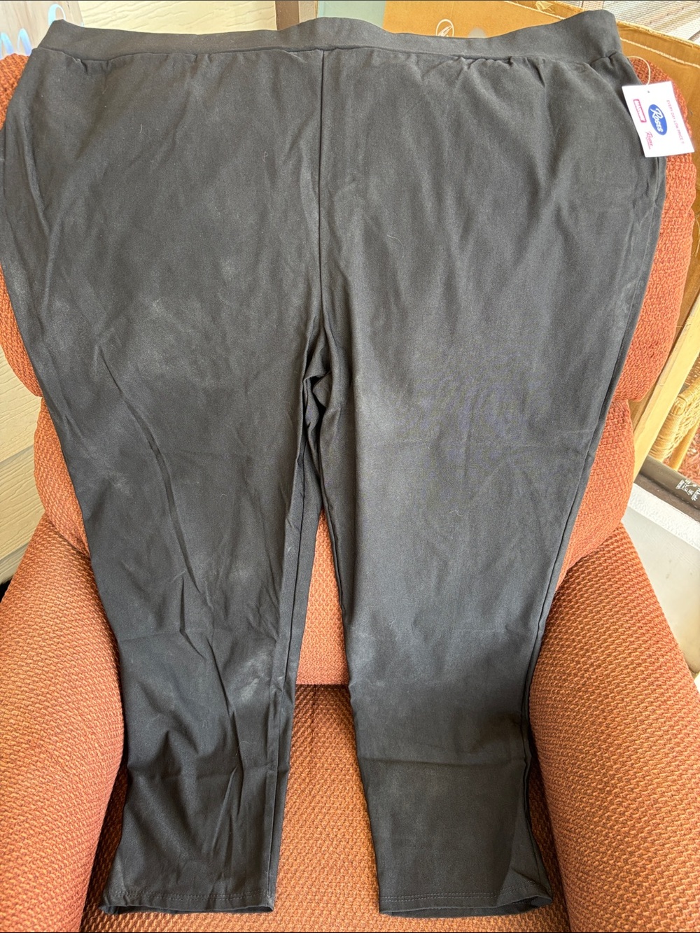 Black Straight-Leg Pull-on Women’s Pants 3X NWT